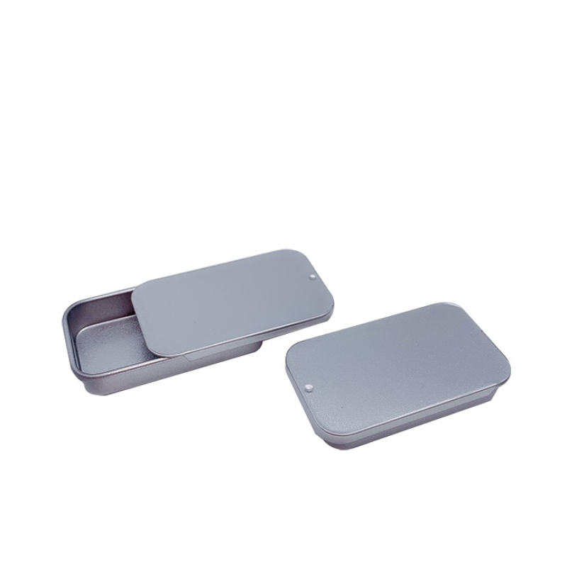 Hộp thiếc hình chữnhật (60mm * 30 mm * 11mm)