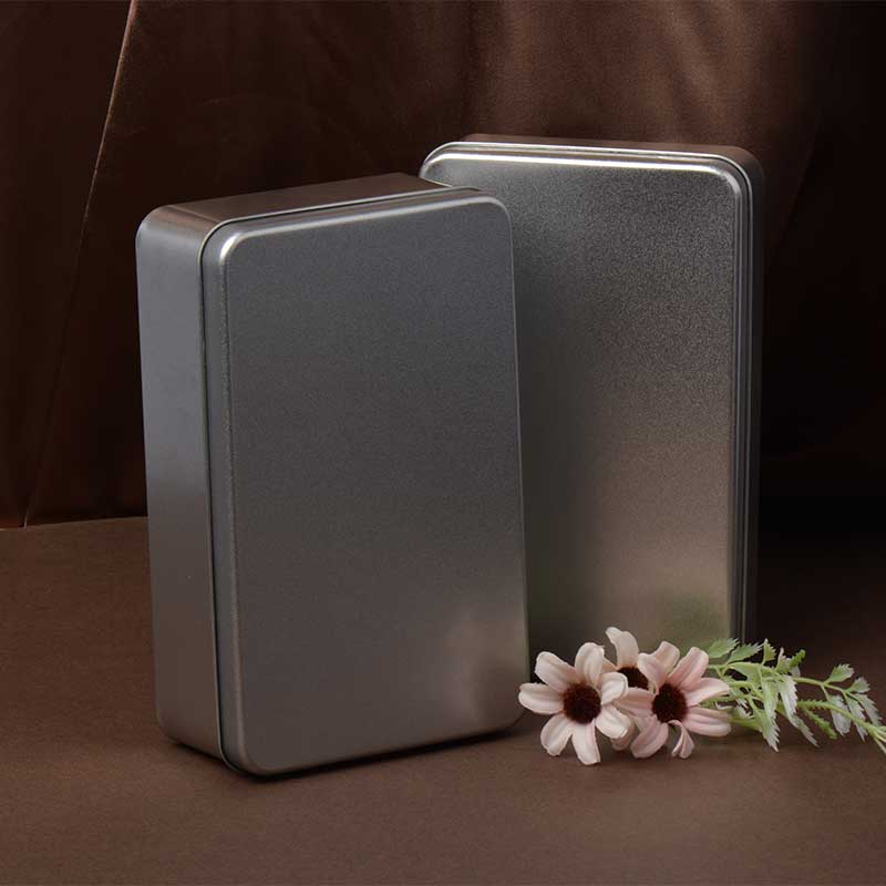 Hộp đóng gói kim loại thực phẩm Hộp thiếc giòn 180 * 110 * 55mm